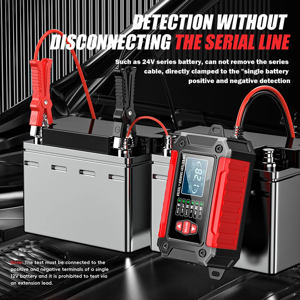 Автомобильное зарядное устройство 12 В LiFePO4 AGM Портативное автомобильное 1 9