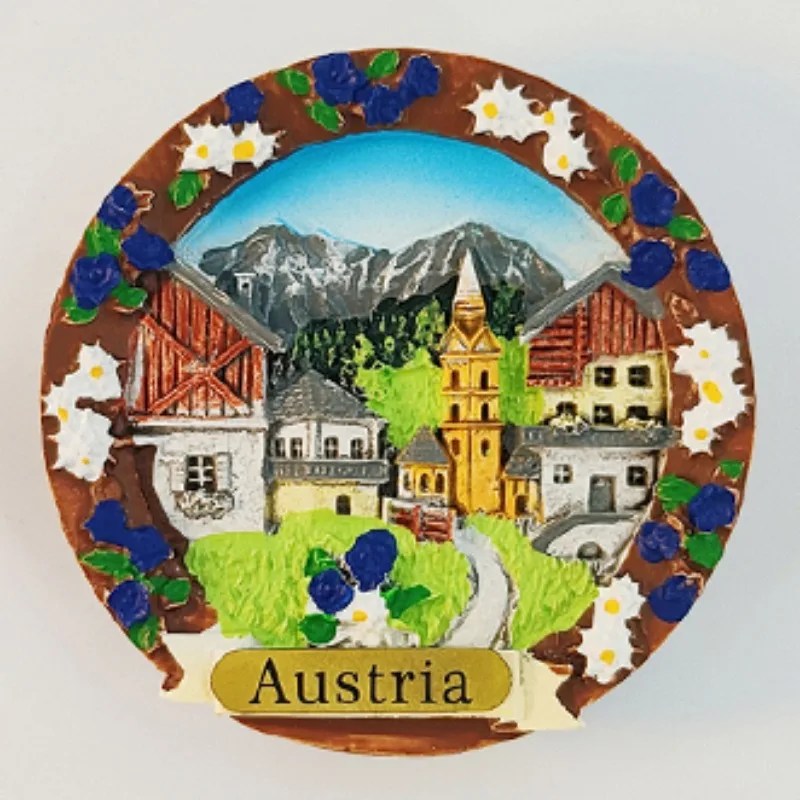 Австрия наклейки на холодильник) berg сувениры для путешествий Innsbruck магниты