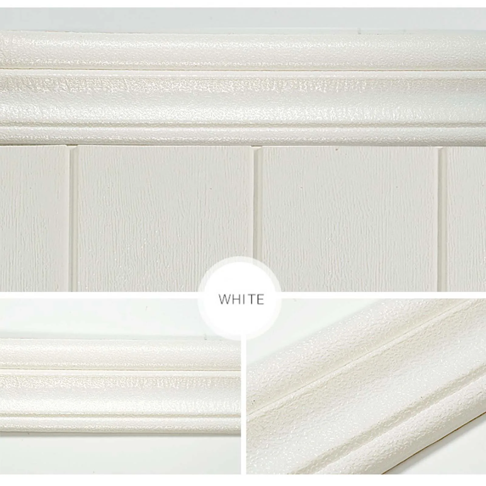 

Skirting Baseboard Multifunctional 230cm X 8cm Border Home Molding Trim PVC Waist Line Wall Sticker Waterproof
