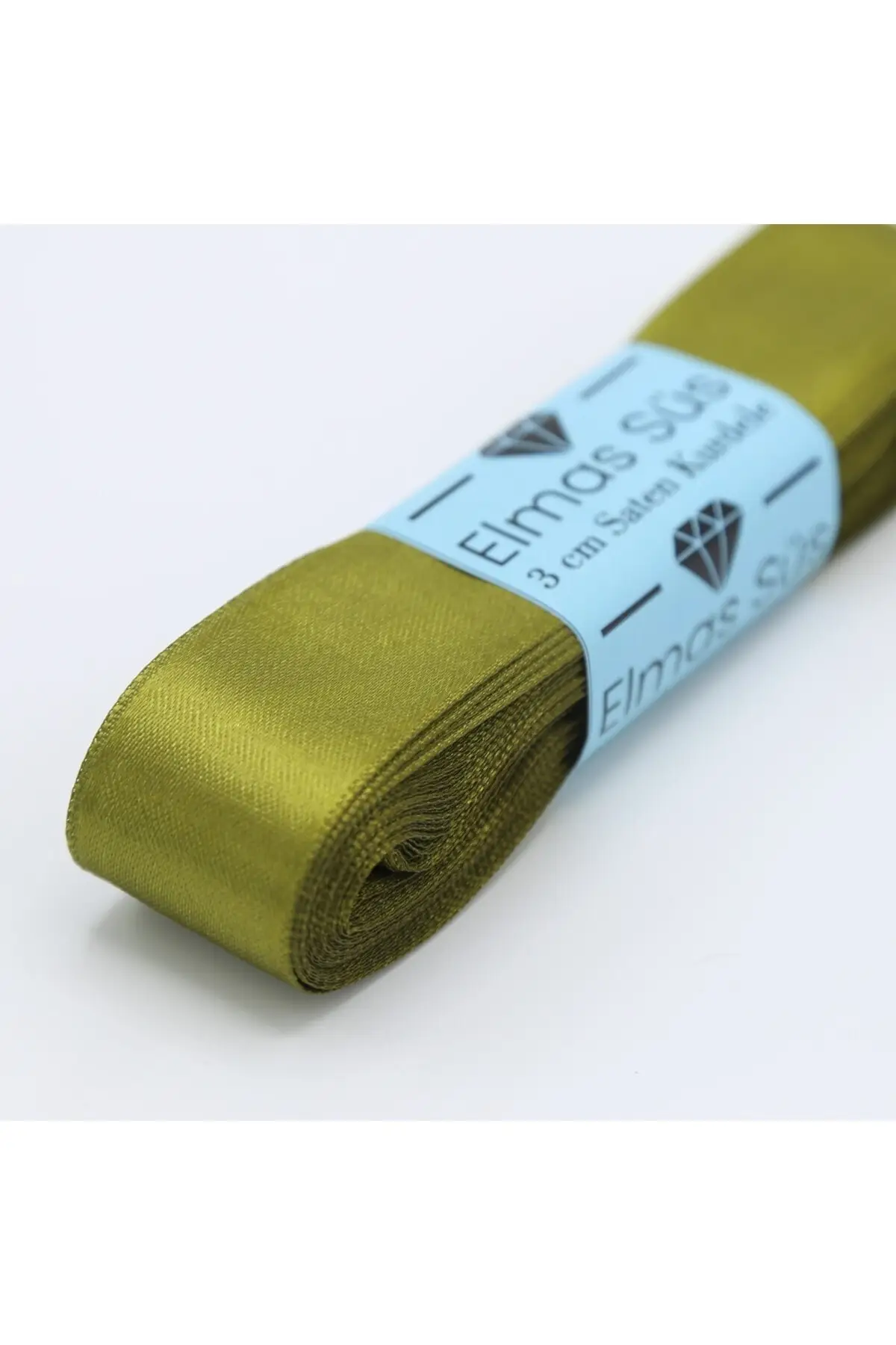 

Oil green satin ribbon 3 cm 10 m hobby supplies & entertainment life