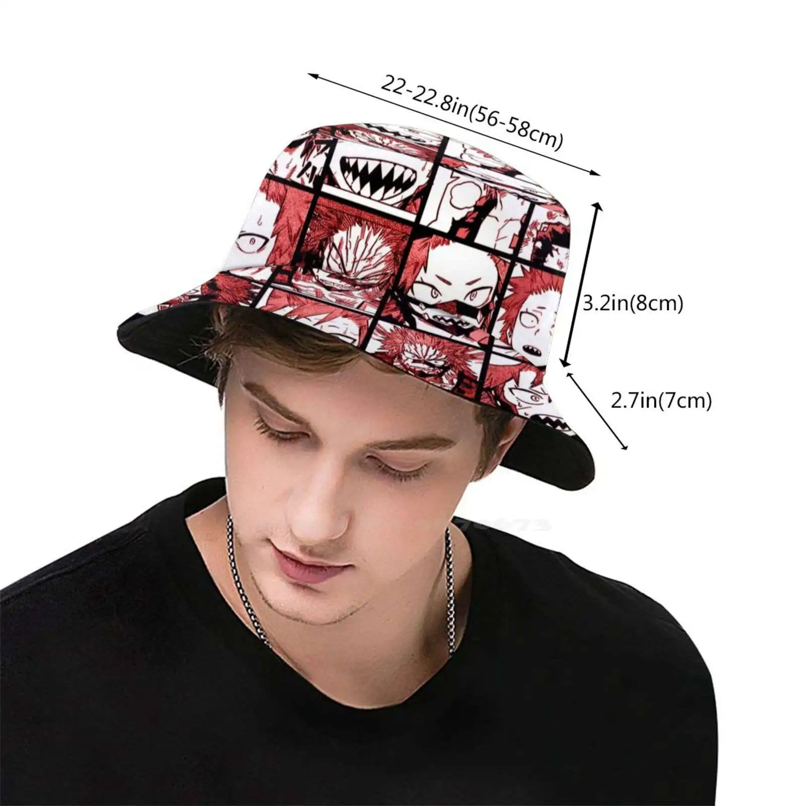 Bnha Kirishima Коллаж-цветная версия вязаная шапка теплая уличные шапки коллаж Boku No Hero