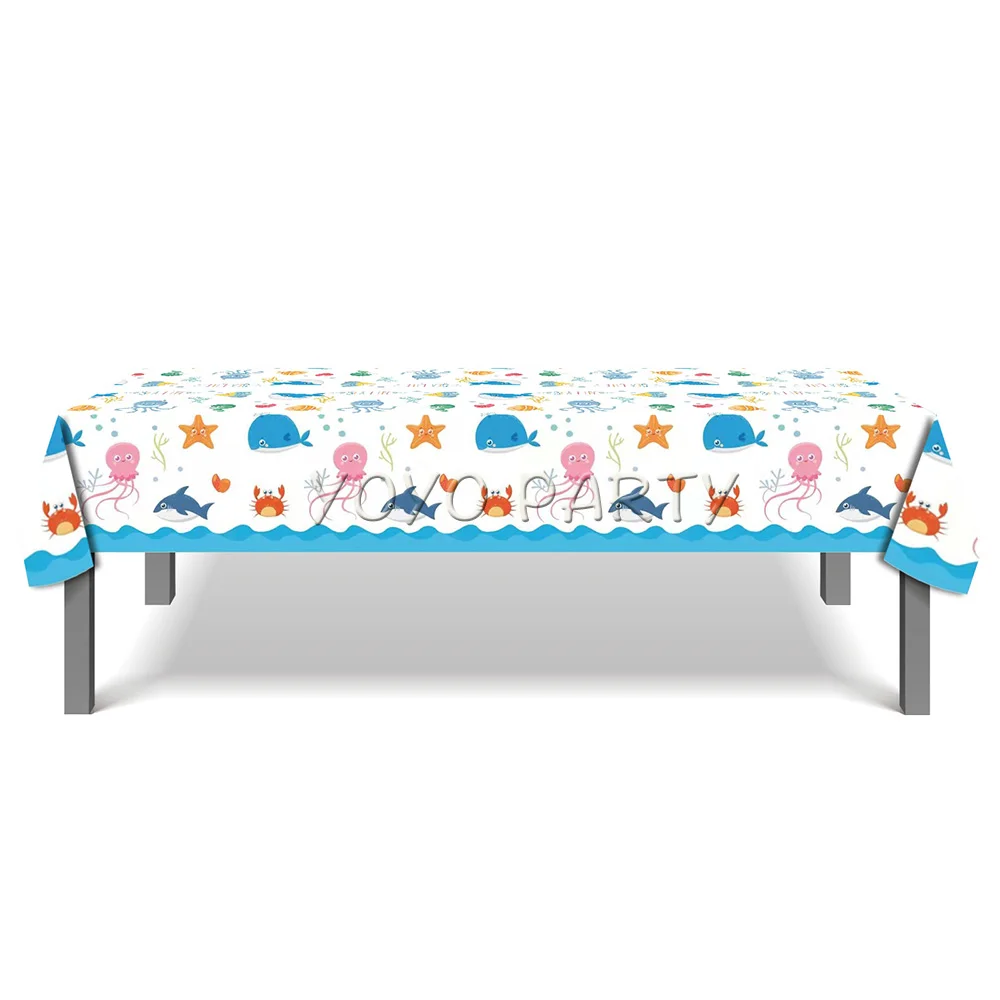 Для детского дня рождения Морские обитатели товары для вечерние одноразовая