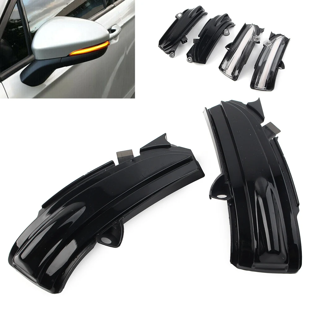 1 пара Автомобильные светодиодные индикаторы поворота для Ford Fusion &amp Mondeo 4