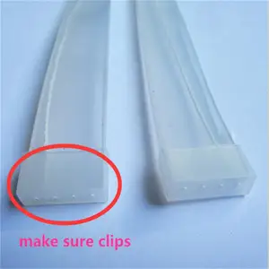 100 шт., силиконовый клип, колпачки для светодиодных лент SMD 5050, 3528, 3014, ws2801, ws2811, ws2812b, водонепроницаемые, без 2 -- 4 отверстий
