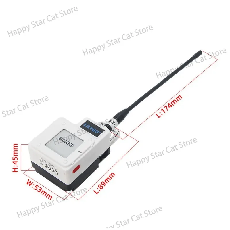 Фото ЛИЛИГО ®   T-Echo Plus NRF52840 SX1262 LoRa L76K/GPS E-paper №3