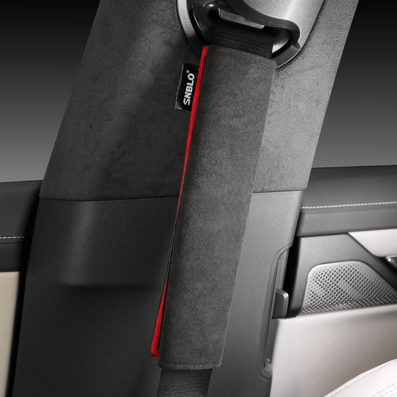 

Аксессуары для Subaru BRZ Legacy SIT Forester Crosstrek, ремни безопасности автомобиля, наплечная защита, замшевая отделка