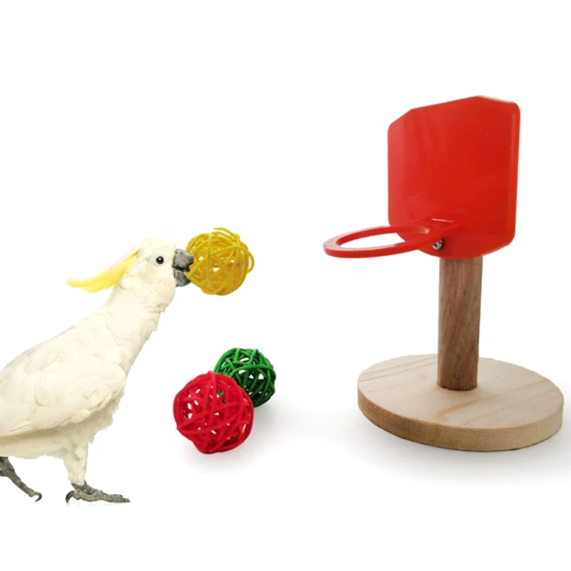 

Игрушка для птиц, тренировочный мини-обруч для попугаев, обучающий Обучающий набор, клетка для жевания, обучающая игра, укусов, трюков, стрельбы