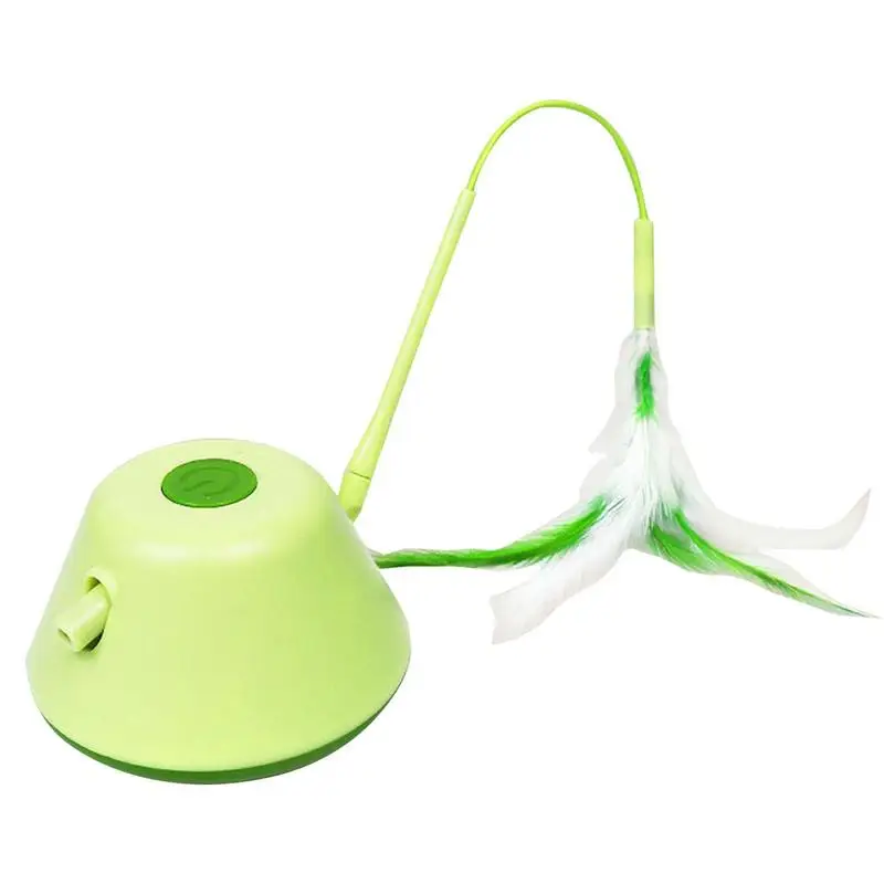 

Умные автоматические игрушки для кошек, интерактивные электрические самовращающиеся игрушки со светодиодной подсветкой и зарядкой от USB д...