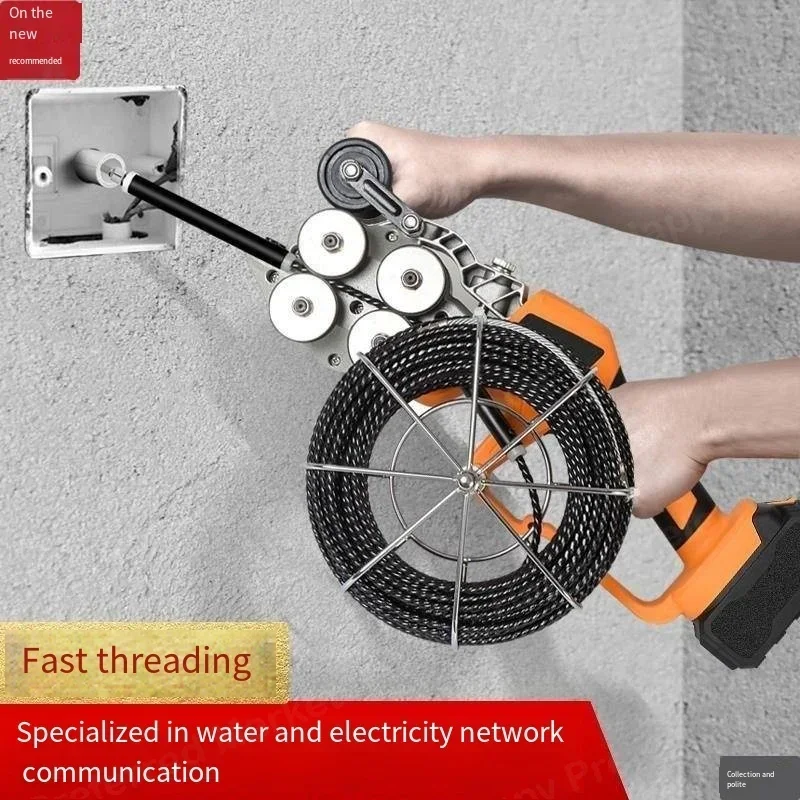 Литиевый электрический резьбонарезной станок автоматический электрик тянущий