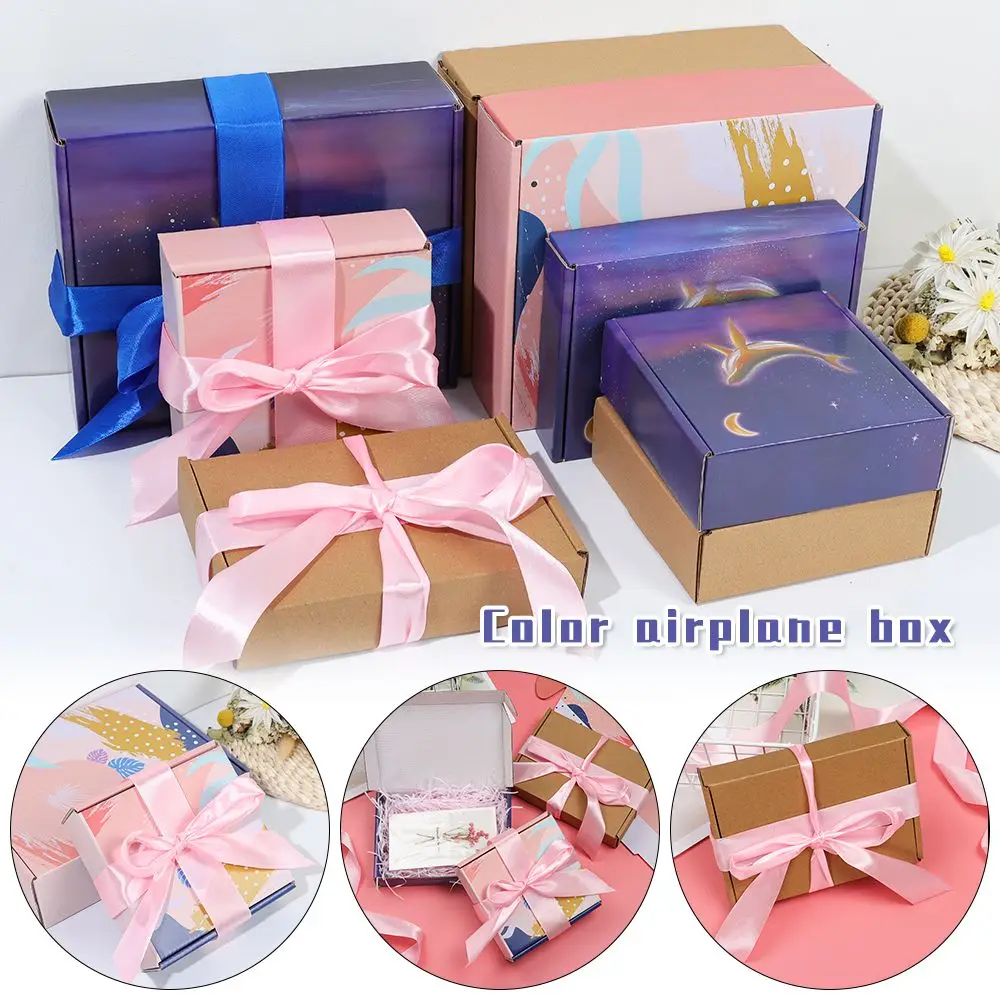 Оптовая продажа цветная упаковка картонная маленькая Подарочная коробка из