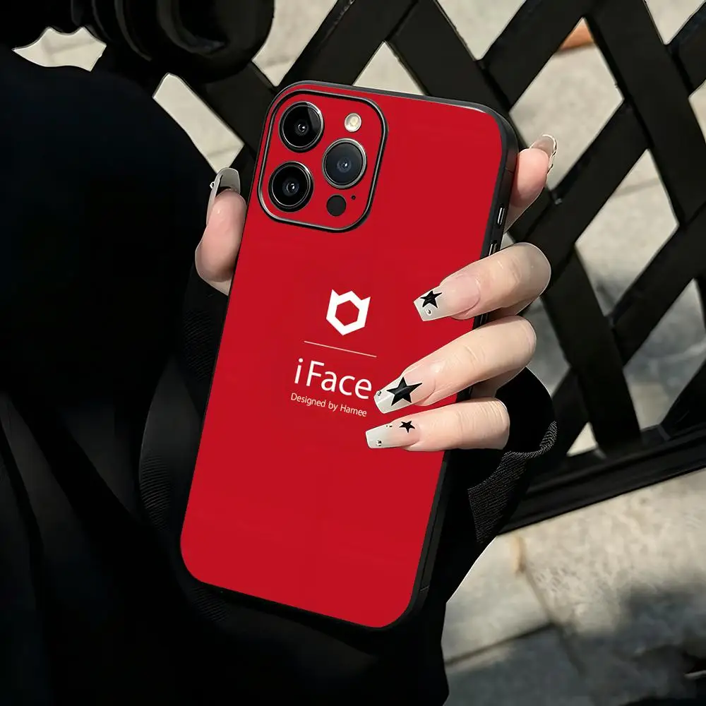 Фото Чехол Hamee i-iFaceS для iPhone 17, 16, 15, 14, 13, 12, 11 Plus, Mini, Pro, Max, мягкий, черный, противоударный №2