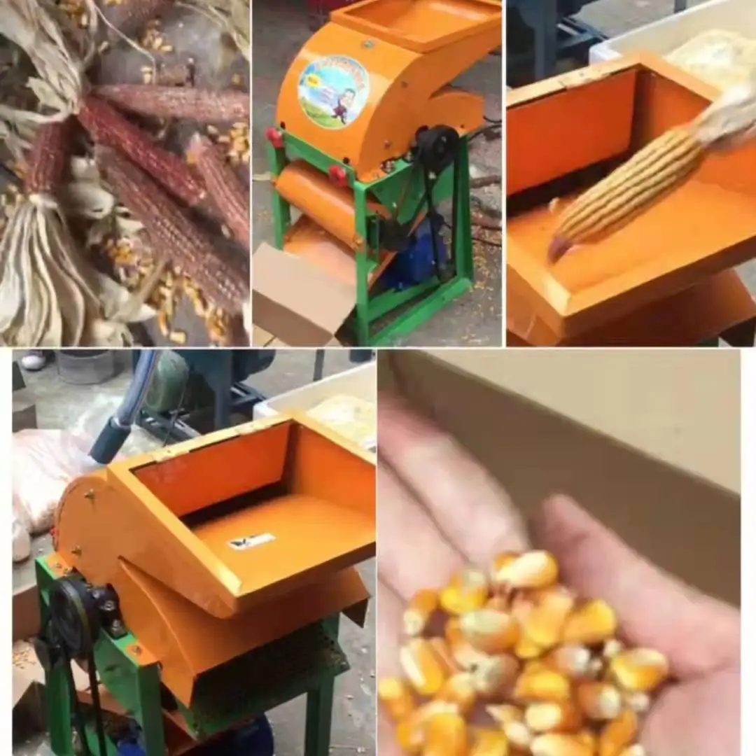 Молотарка для кукурузы большая и маленькая полностью автоматическая