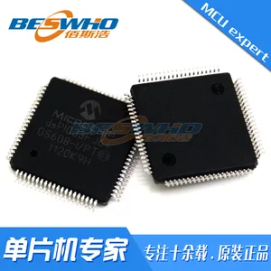 DsPIC33FJ64GS608-I/ PT  QFP80 SMD MCU Single-chip Microcomputer Chip IC Brand New Original Spot
