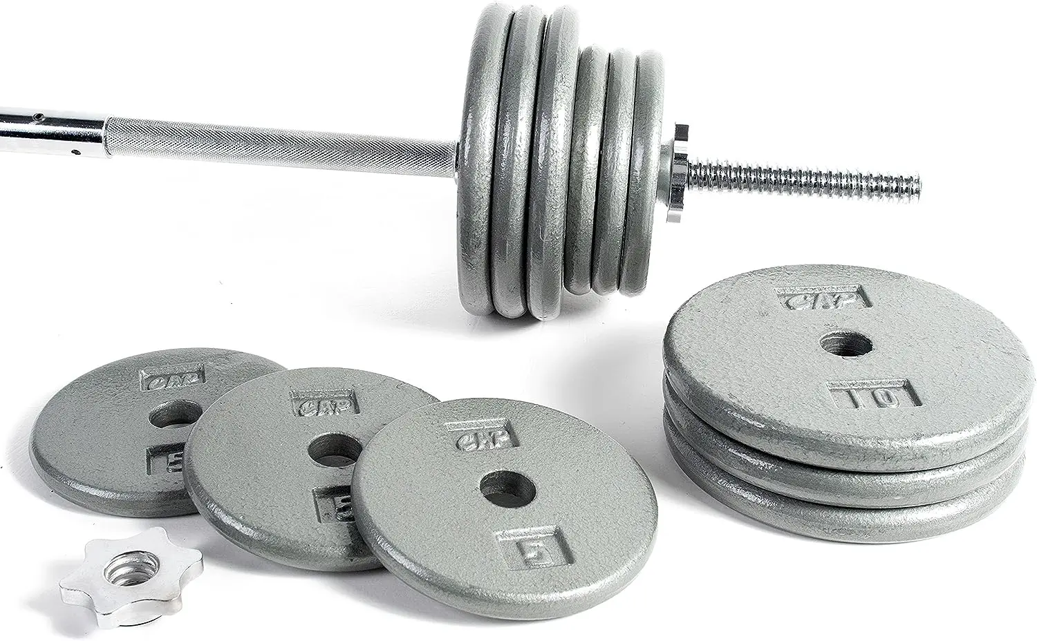 

1-Inch Barbell Weight Set, 100-Pounds