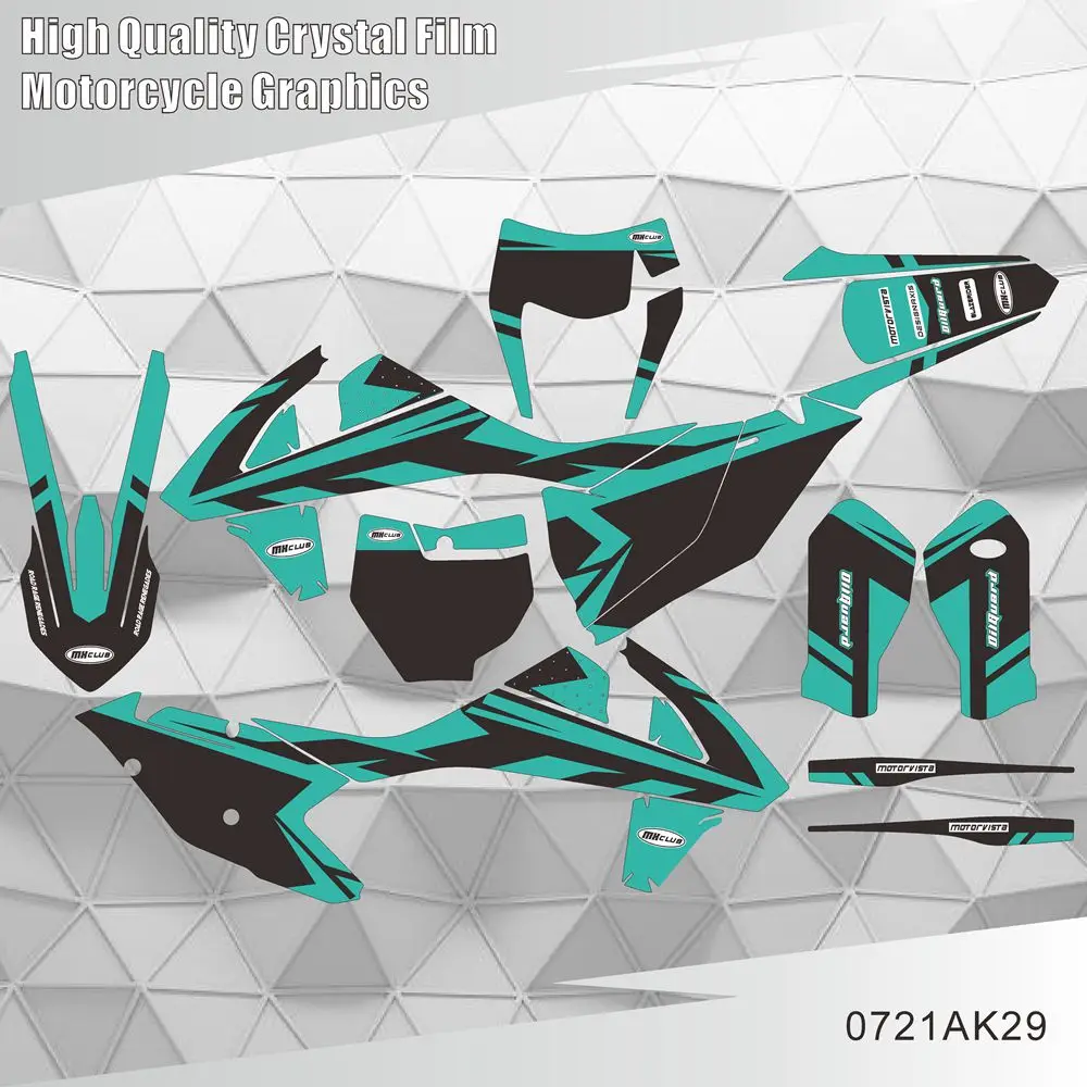 Для KTM 125 250 350 450 500 SX SXF XC XCF 2016 2017 2018 EXC EXCF XCW 2019 графические наклейки фон