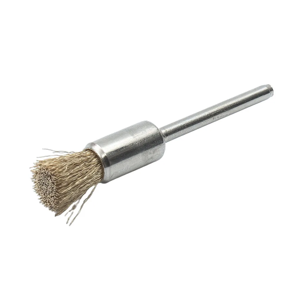 

6pcs/Set Wire Brushes Kit Bowl Type 15mm Straight Type 8mm T Type 22mm Manufacturing And Metalworking Brushes Brand New