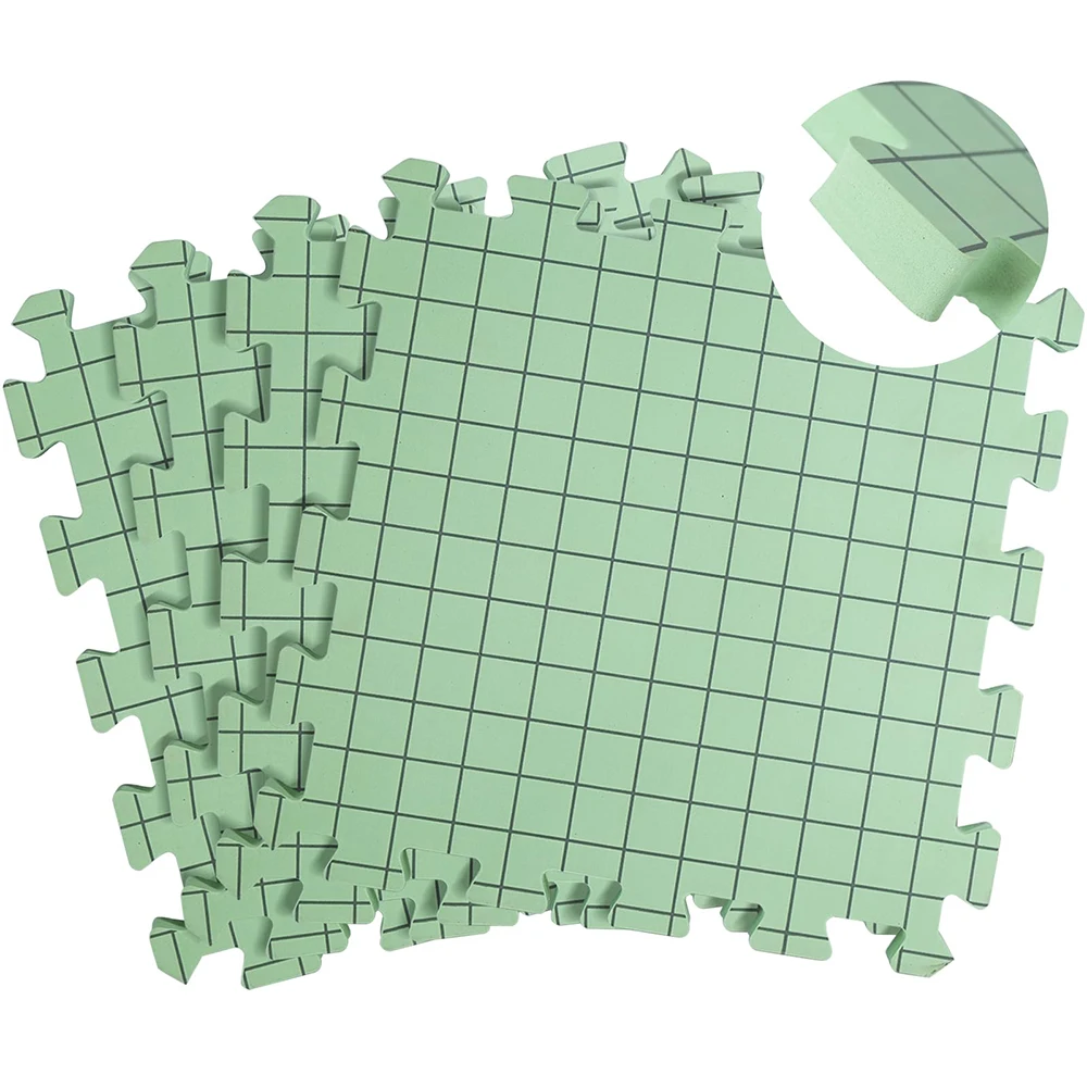 

D&D 4pcs 12inch Foam Blocking Mats Foam Crochet Blocking Boards for Knitting&Crochet Projects 0.75in Extra Thick Blocking