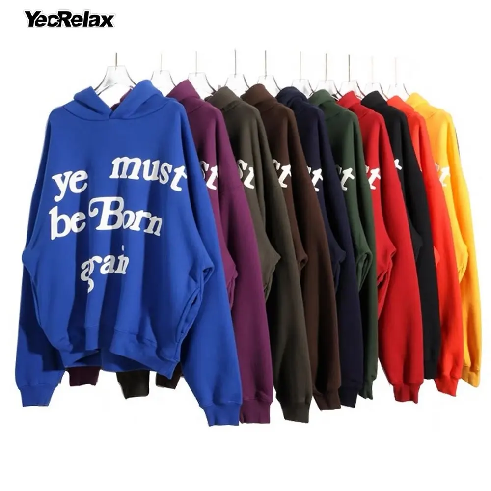 

Свитшот мужской в стиле хип-хоп, простые хлопковые пуловеры с буквенным принтом, Повседневная Толстовка в стиле Харадзюку, худи в стиле панк...