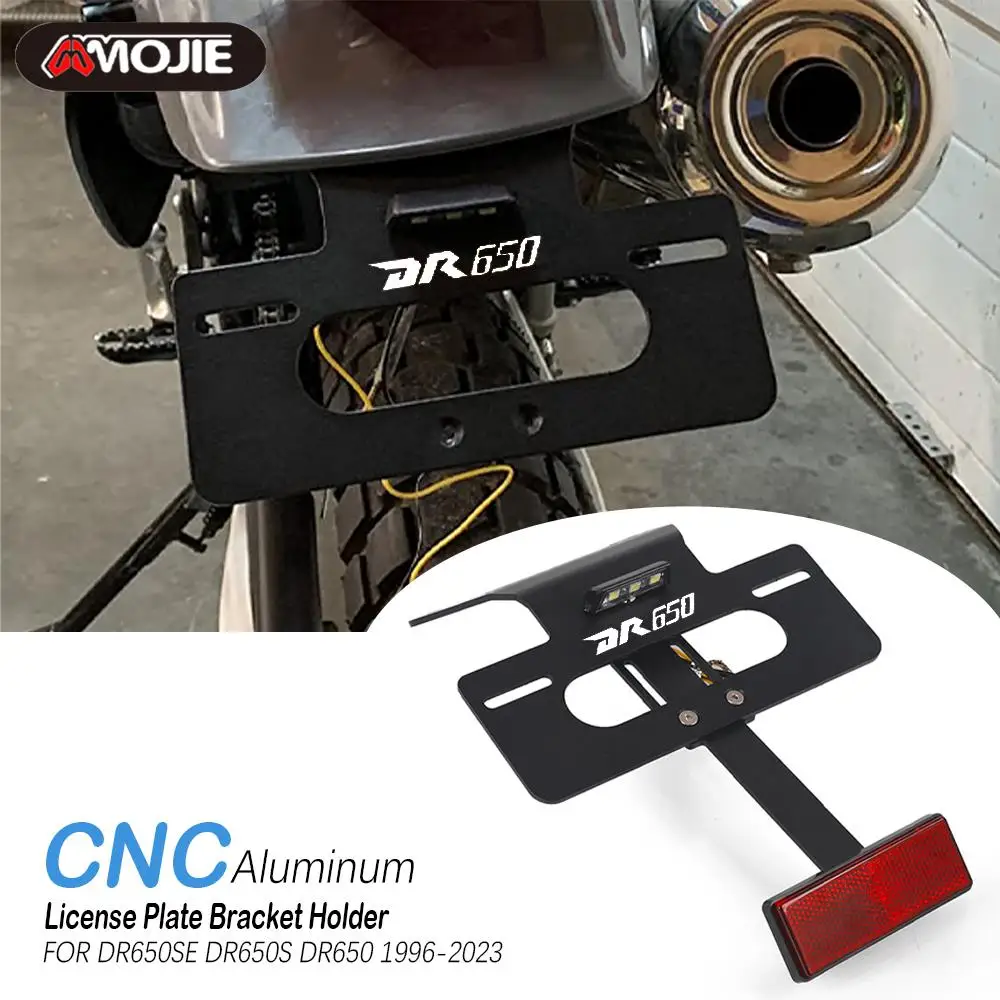 

For Suzuki DR650SE DR650S DR650 License Plate Bracket Holder DR 650 S SE 1996-2023 1997 1998 1999 2000 2001 2002 2003 2004 2005