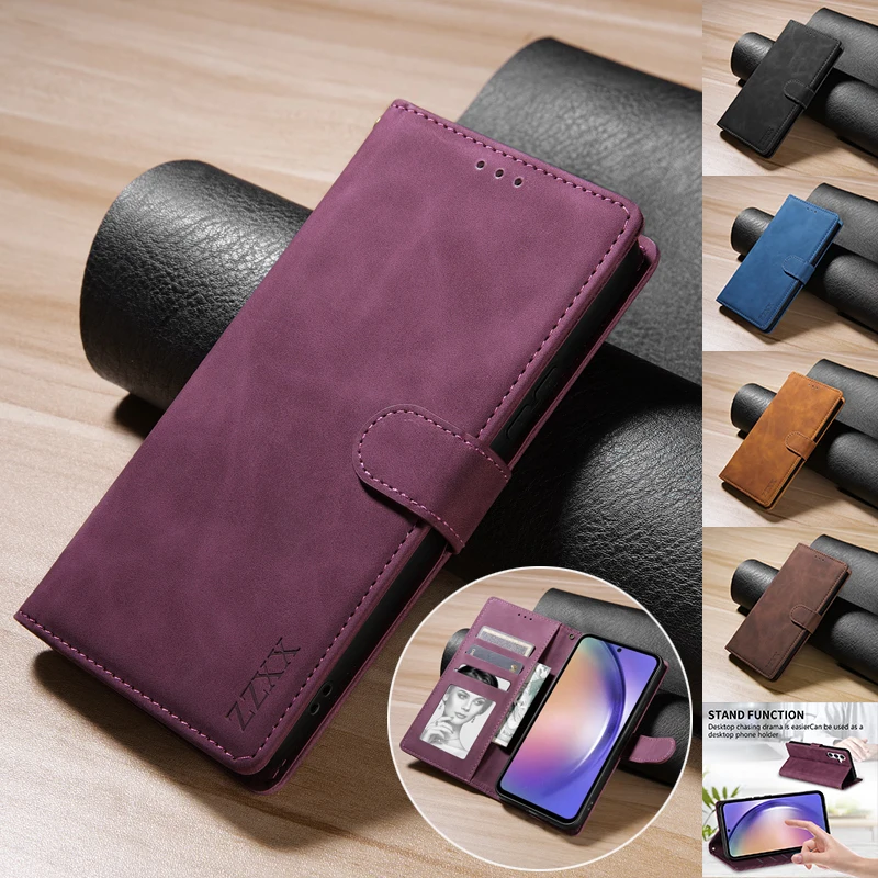 

Wallet Magnetic Flip Leather Case For Samsung Galaxy A03 A04s A10 A12 A13 A14 A21s A22 A23 A31 A32 A33 A34 A51 A52 A53 A54 A71