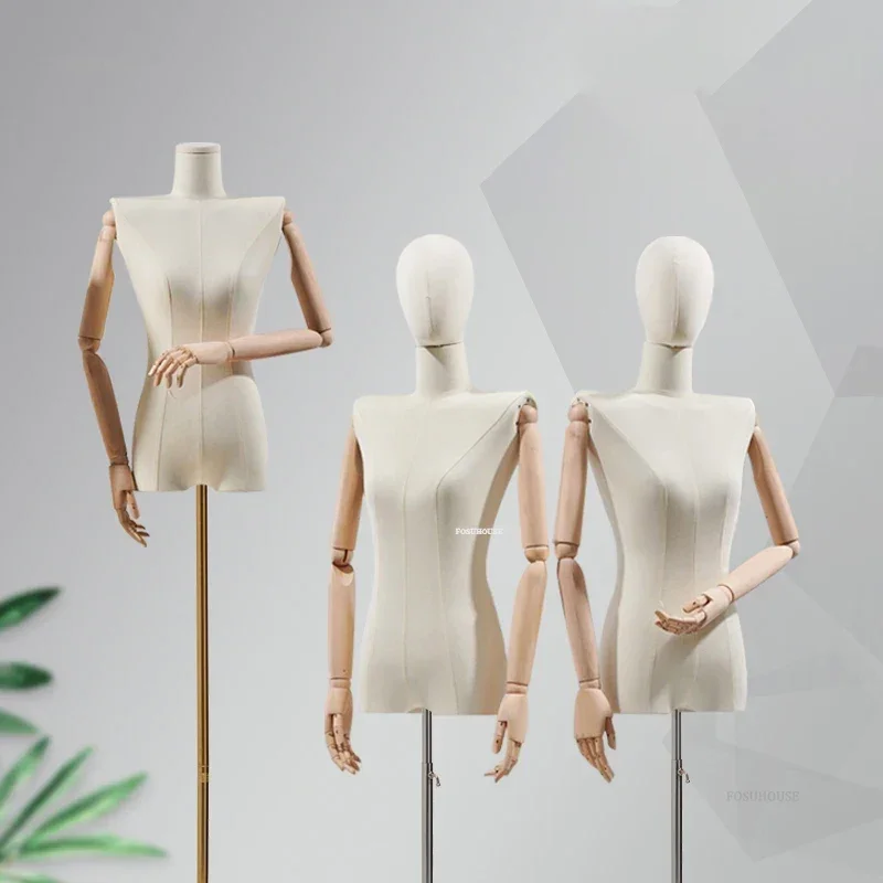 Корейские женские манекены с плоским плечом магазин одежды манекен средней