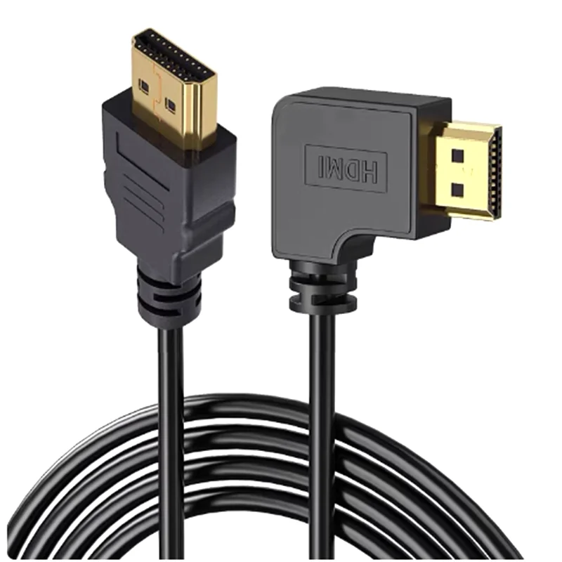 Кабель-удлинитель HDMI-HDMI 0 5/1 5 м HD/левый/правый вверх вниз угол 90 градусов высокая