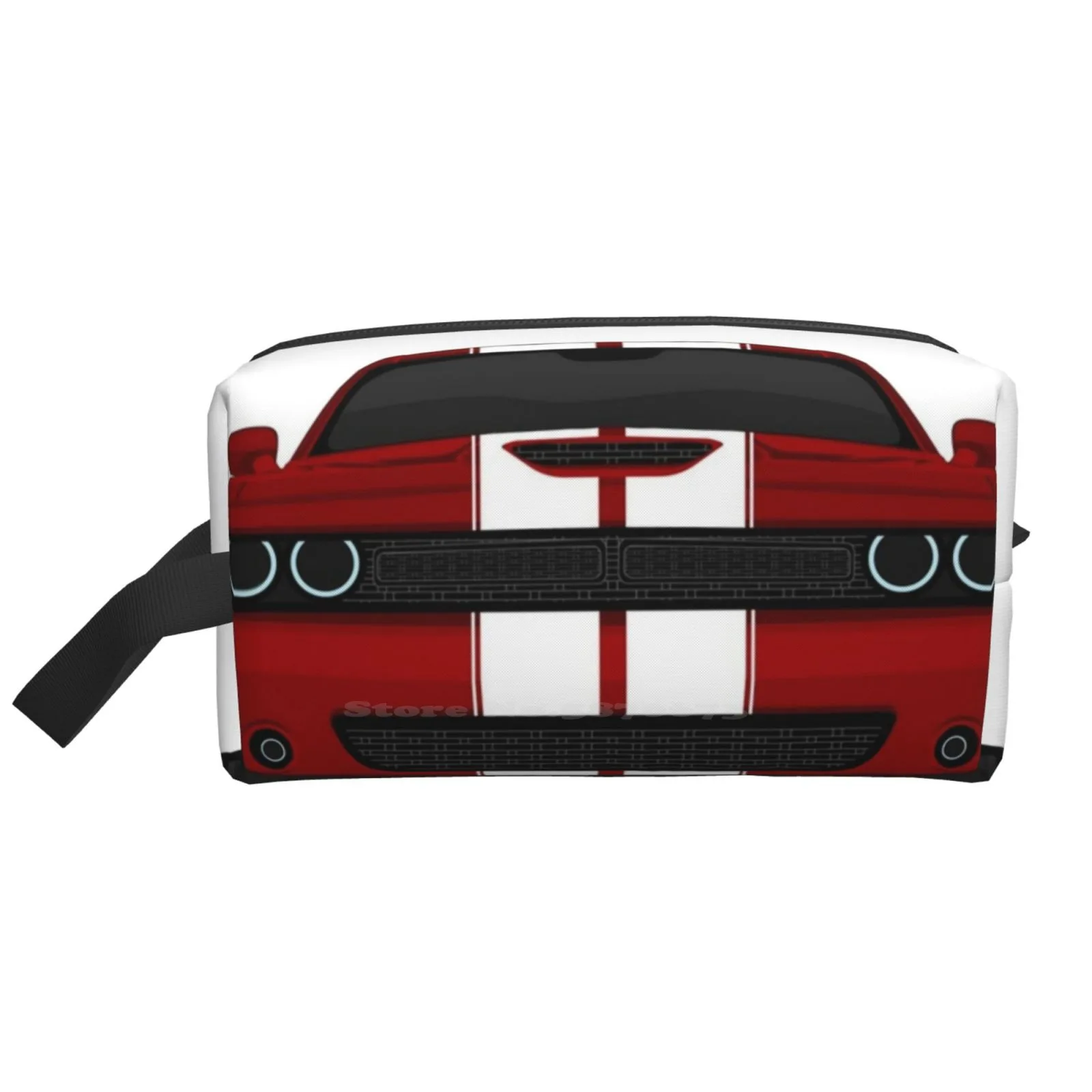 

Дорожная сумка для хранения Dodge Challenger Передняя (темно-красная) цифровая портативная сумка на молнии для ручек Hellcat Challenger Pod зарядное устройство для автомобиля Hemi