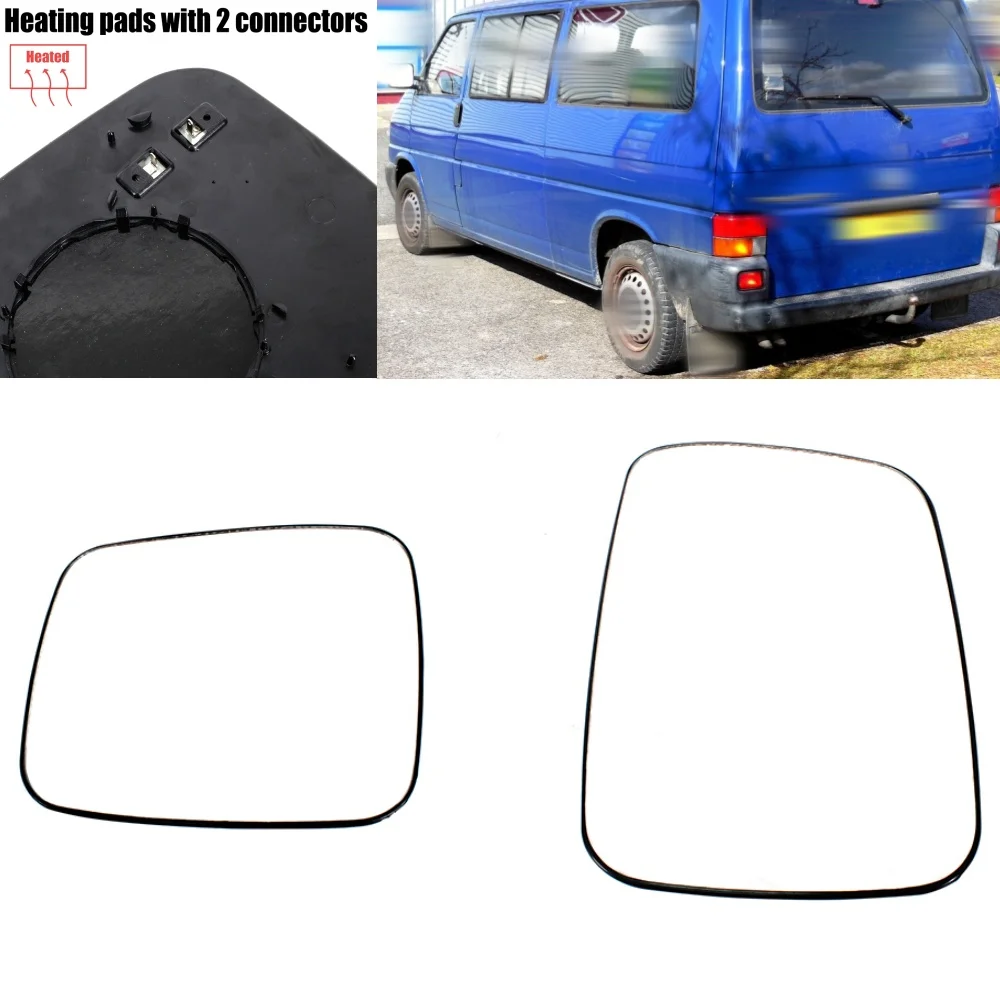 1 пара зеркал с подогревом для VW T4 1991 1992 1993 1994 1995 1996 1997 1998 1999 2000 2001 2002 2003 2004