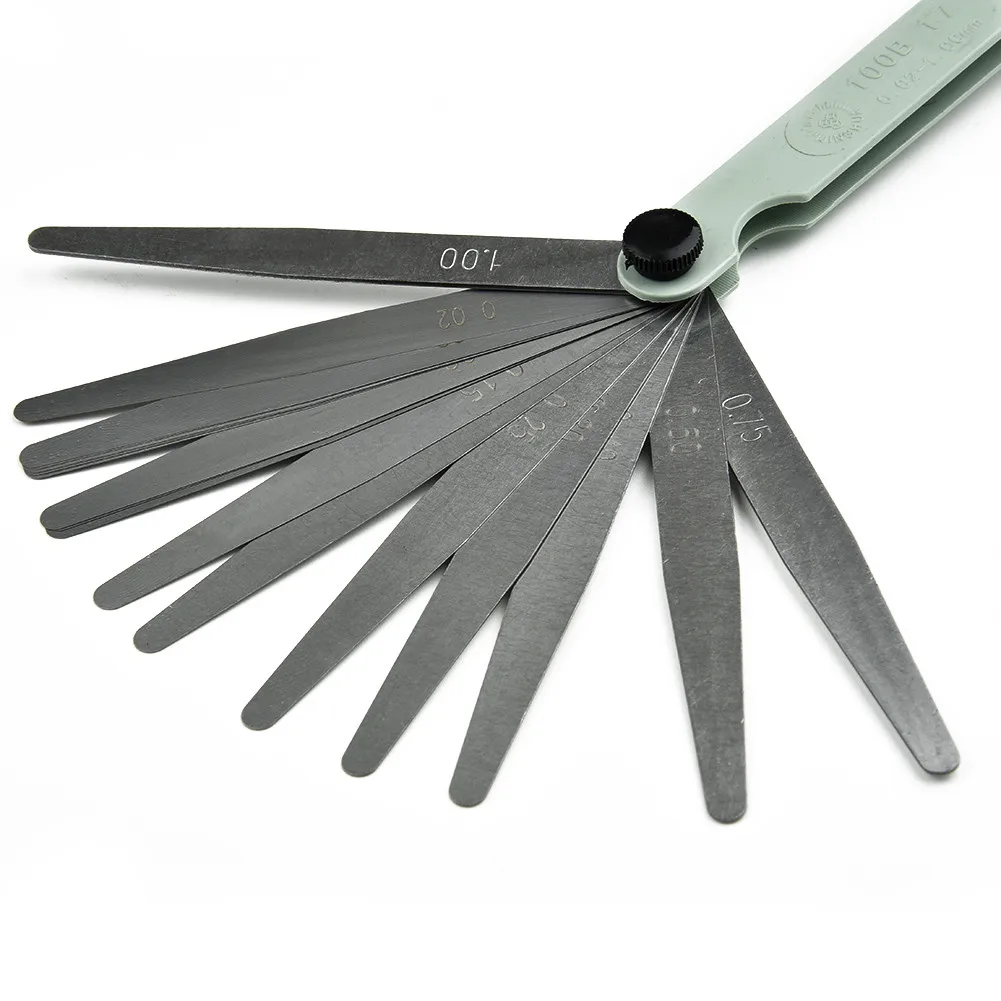 

Gap Feeler Gauge 1Pcs Valve 10cm Silver Measurement Range: 0.05-1.00mm