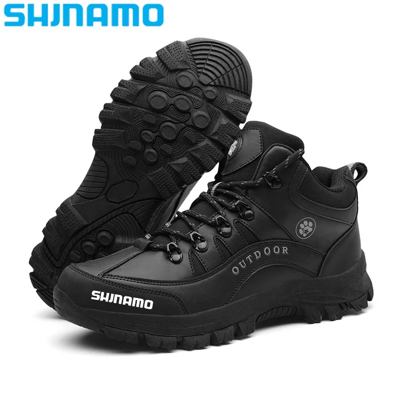 

Водонепроницаемые дышащие ботинки для альпинизма 2024, походная нескользящая обувь для рыбалки, удобные тактические ботинки, спортивная обувь для активного отдыха