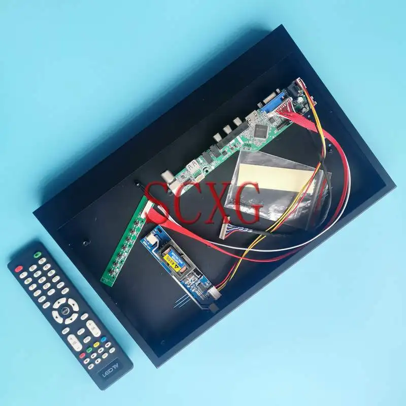 

Для TM150XG TMS150XG1 TV аналоговая плата драйвера + металлический чехол 2-CCFL Комплект «сделай сам» 20 Pin LVDS 1024*768 VGA AV USB RF HDMI-Совместимость 15"