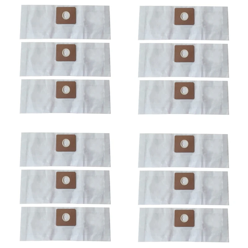 

Лучшие предложения, 12 упаковок, 1,5 галлонов, бумажный пылесборник, совместимый с магазином, 1-1,5 галлонов, одноразовый фильтр, мешок 90667, тип A ...