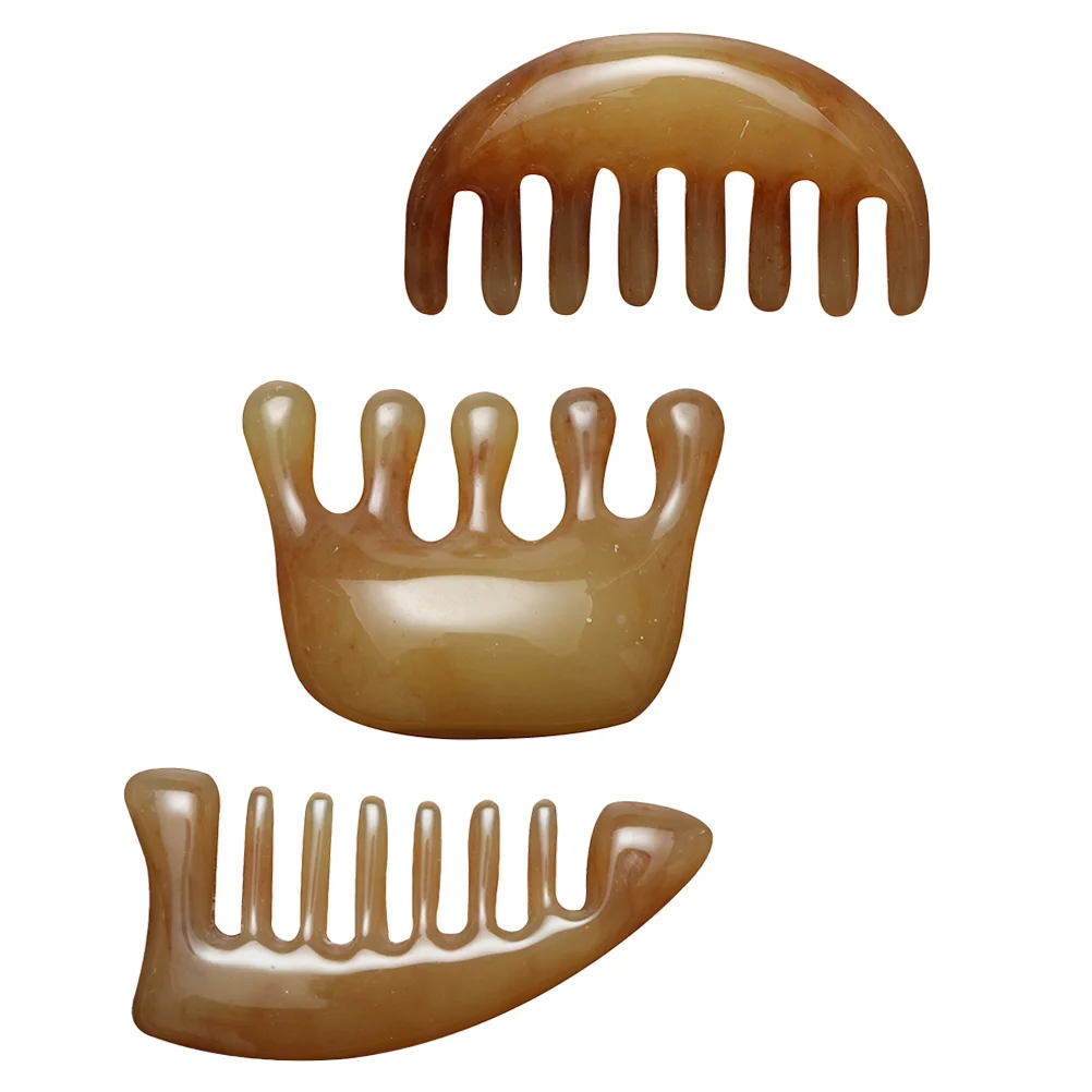 

Combscalp Hairhornsha Guawide Brush Women Tool Wooden Guasha Combs Scrapping Detangling Shampoo Meridian Head Portable Tools Set