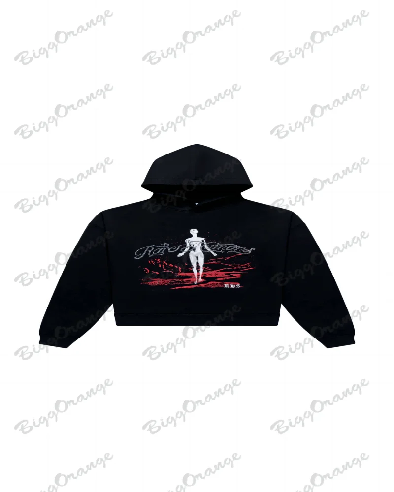 Рисунок 2 - Толстовка с капюшоном и принтом