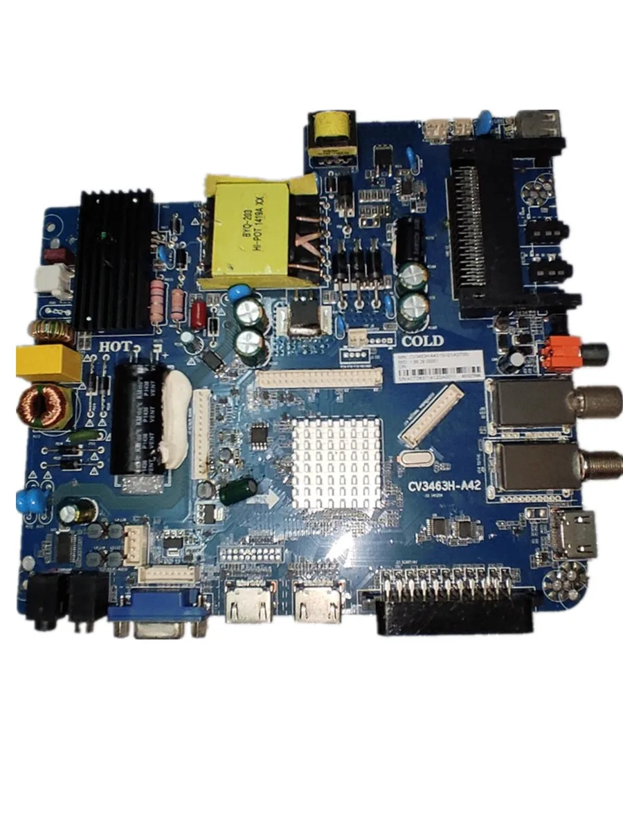 

Free shipping! CV3463H-A42 Three in one TV motherboard 80V 275MA working good