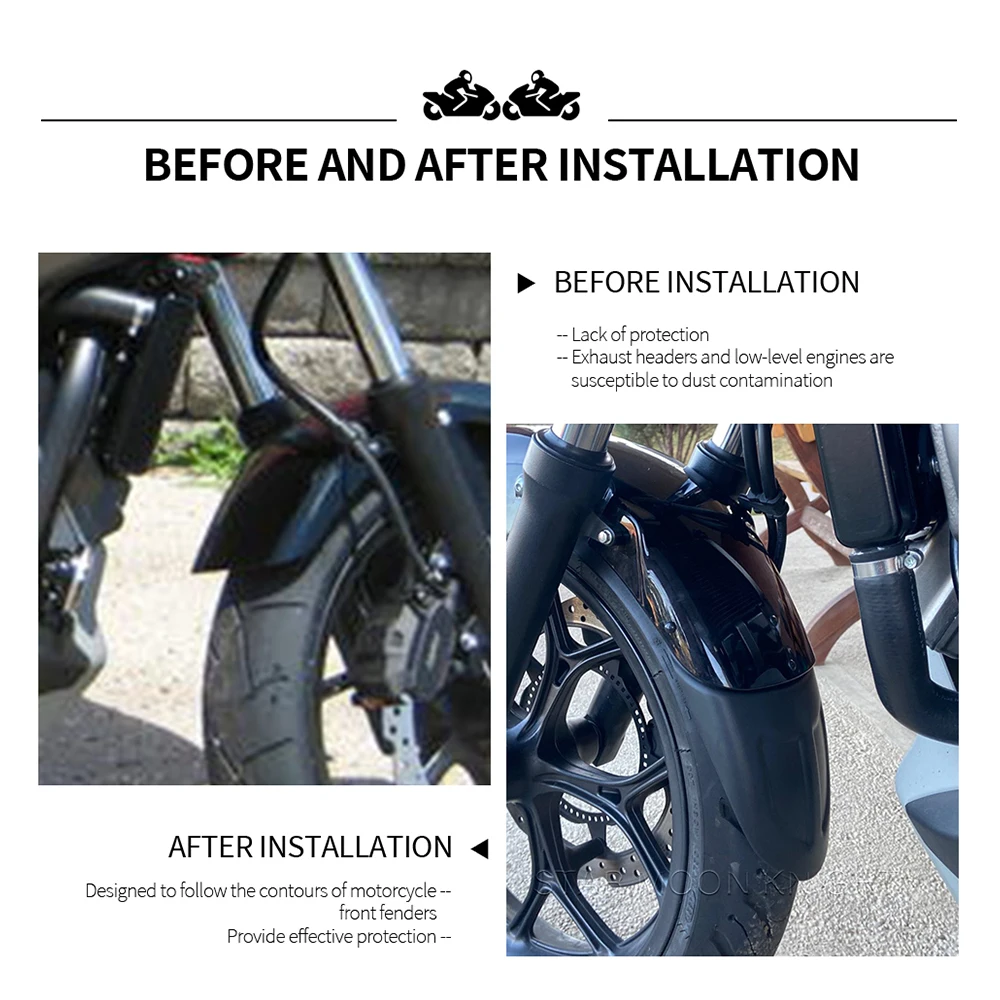 Мотоциклетные аксессуары удлинитель переднего брызговика для Honda NC750X NC700X NC700S NC750S