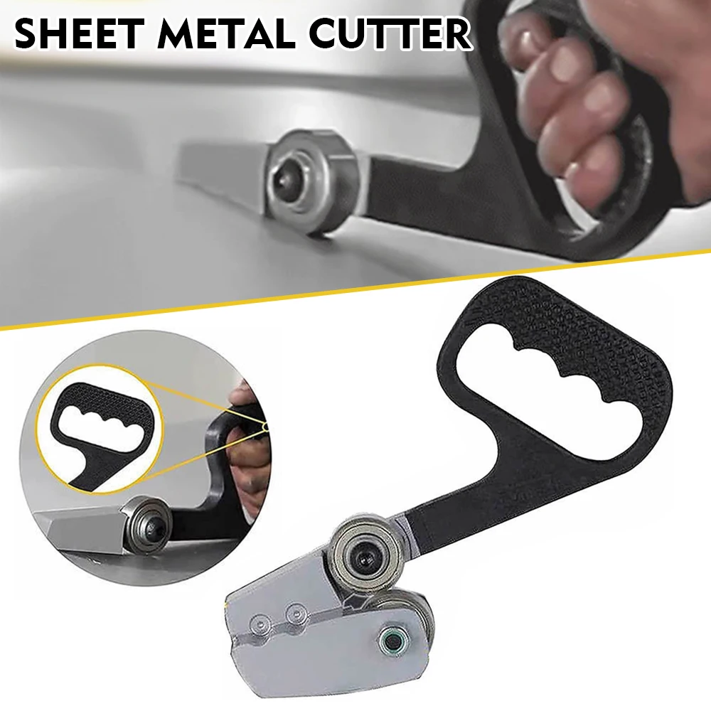 

Metal Plate Cutter Portable Cutting PVC Sheet and Thin Aluminum Durabl Sheet Stainless Steel Accessories Tools Non Slip Handle
