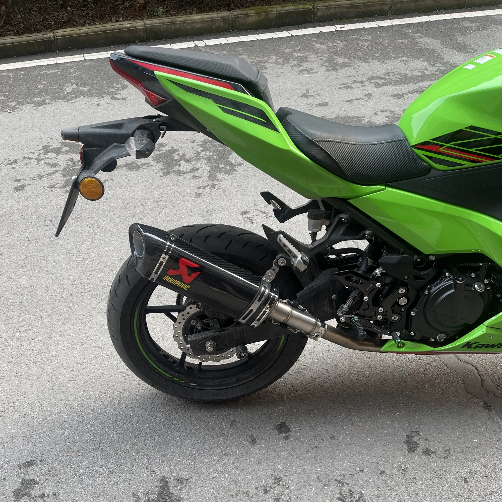Фото Для модификации среднего сечения выхлопной трубы Kawasaki Ninja400-Z400-выхлопная труба Yoshimura SC №5