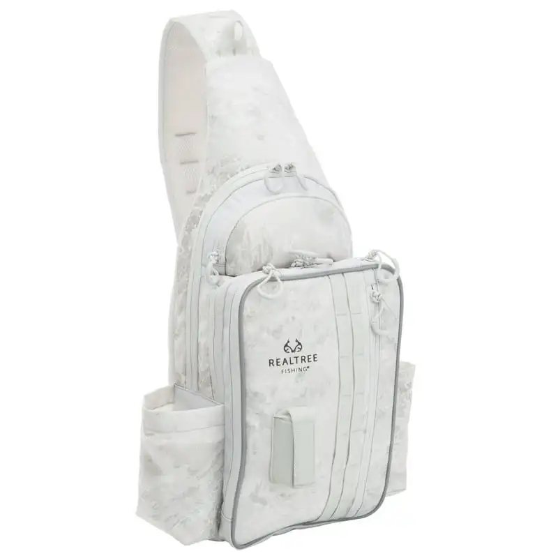 

Tackle Sling Pack 22 Ltr Whiteout Camo, Unisex, Fishing Tackle Bag