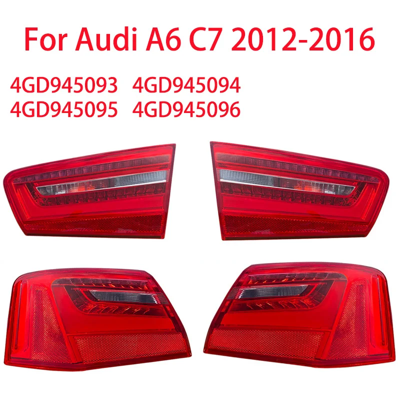 

Задний фонарь в сборе 4GD945093 4GD945094 4GD945095 4GD945096 для Audi A6 C7 2012-2018