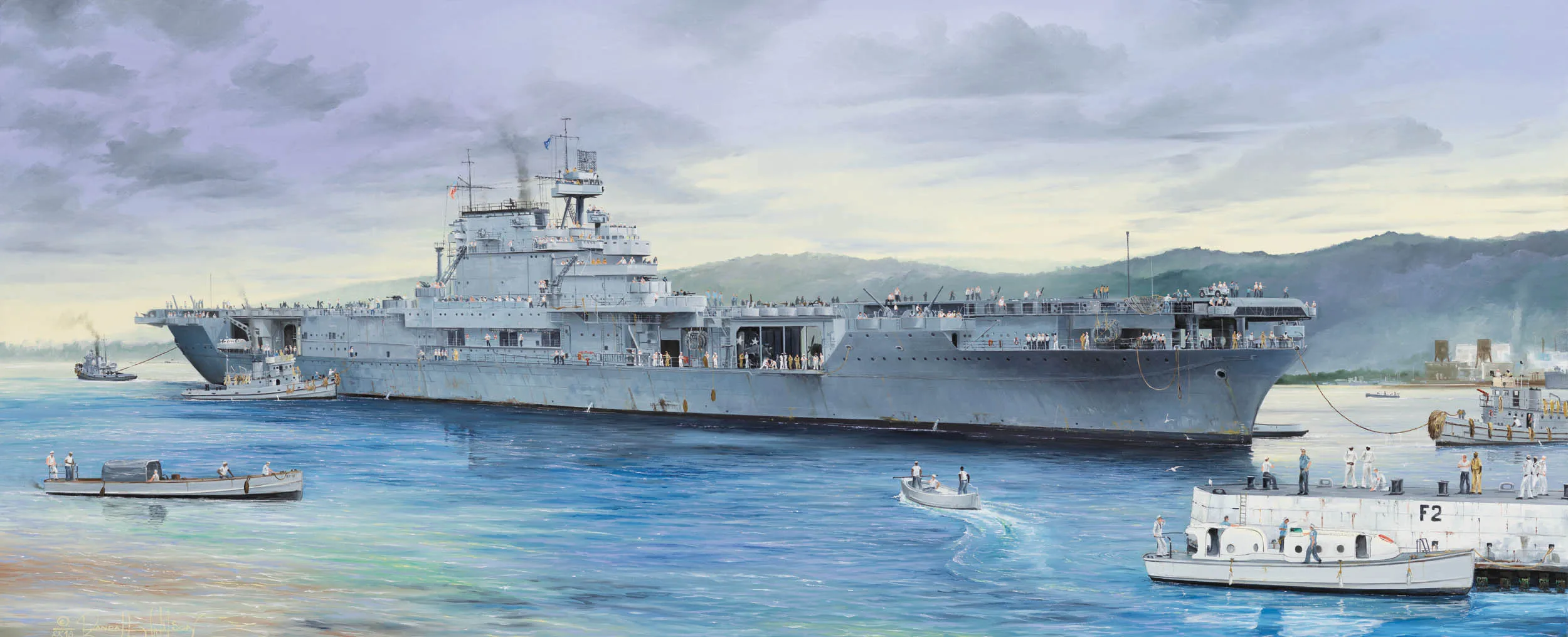

Модель Trumpeter TR03712 1/200 USS