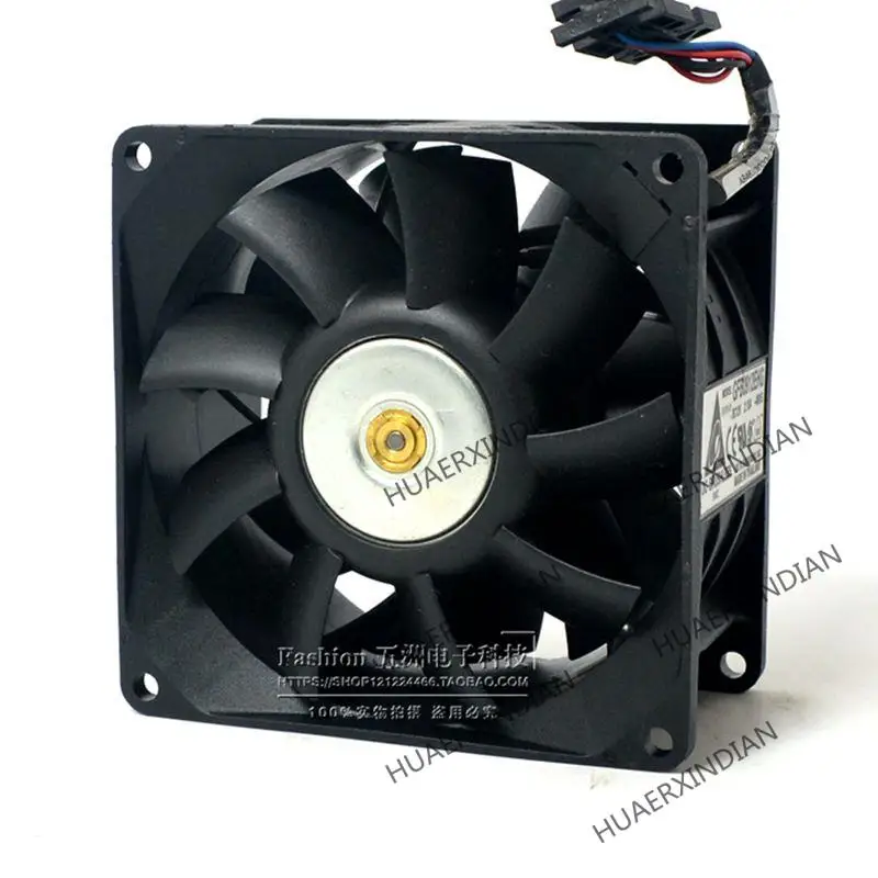 

New 9050 LEDs Dual Motor Double Blade Car Turbocharger Violent 12V 2.10a Cooling Fan Assembly Kit