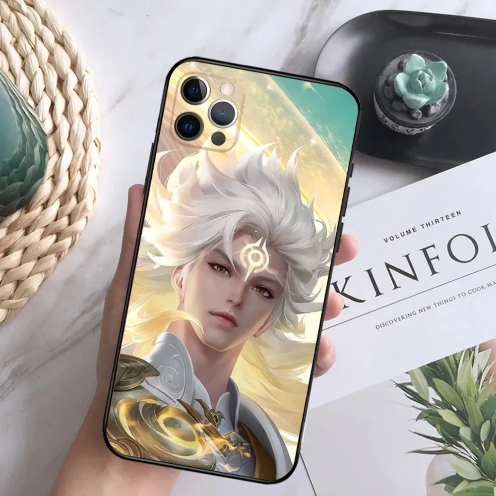 Чехол для телефона Game Honor of Kings iPhone15 14 13 12 Mini 11 Pro XR X XS MAX 6S 7 8 Plus силиконовый чехол