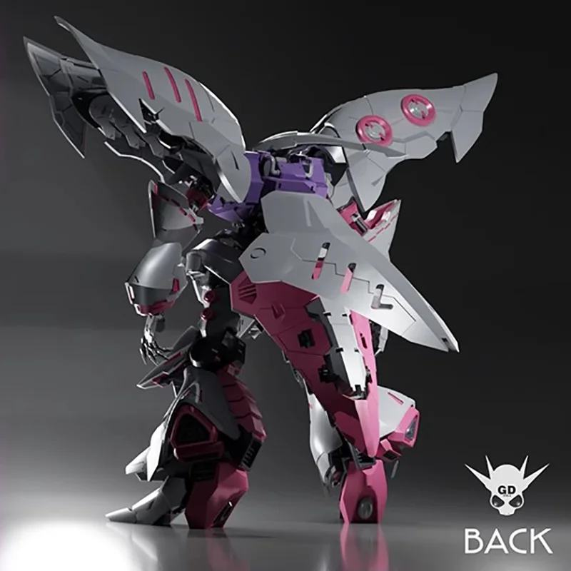 Фото В наличии YIYA STUDIO 1/120 AMX-004 Qubeley Наборы моделей в сборе Пластиковый комплект скелета Аниме Фигурка Робот Подарок на Хэллоуин Игрушка №3