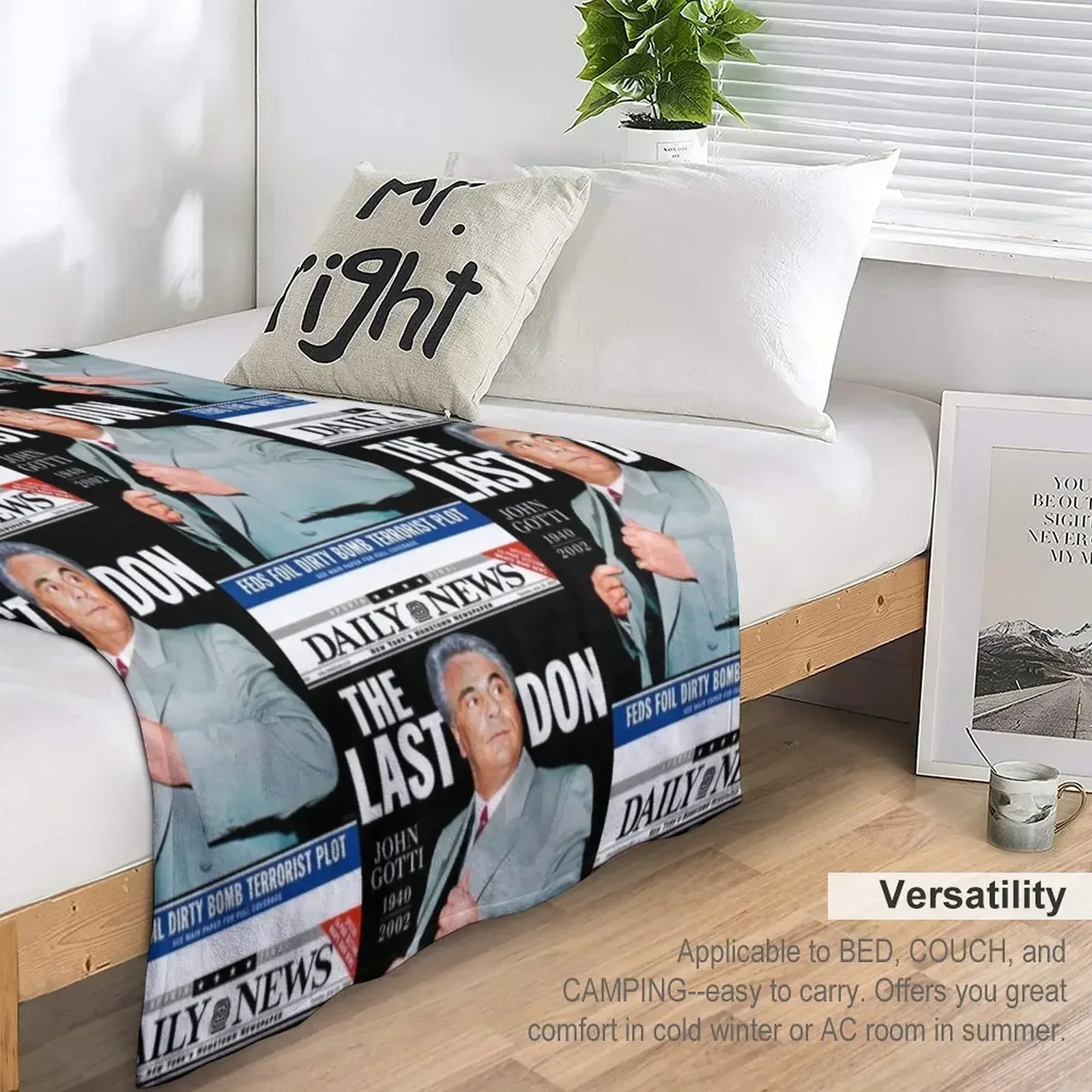 Одеяло John Gotti The Last Don декоративные одеяла для кровати