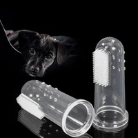 super soft pet finger toothbrush teddy dog brush bad breath tartar teeth tool cleaning pet supplies for dogs cats