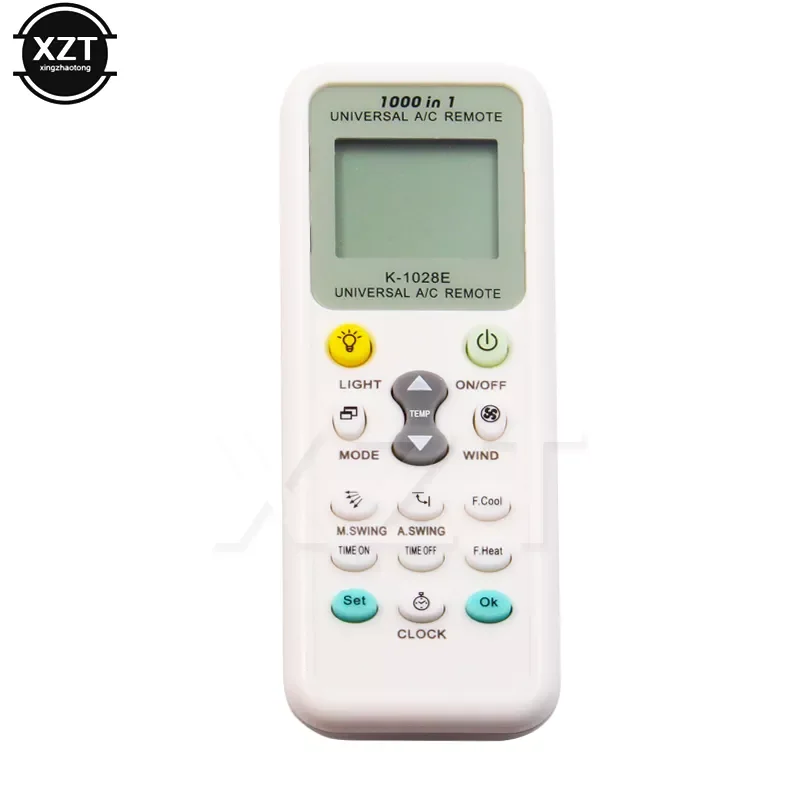 

in 1 Universal Wireless Remote Control K-1028E AC Digital LCD Screen Remote Control for Air Conditioner Use for AAA battery