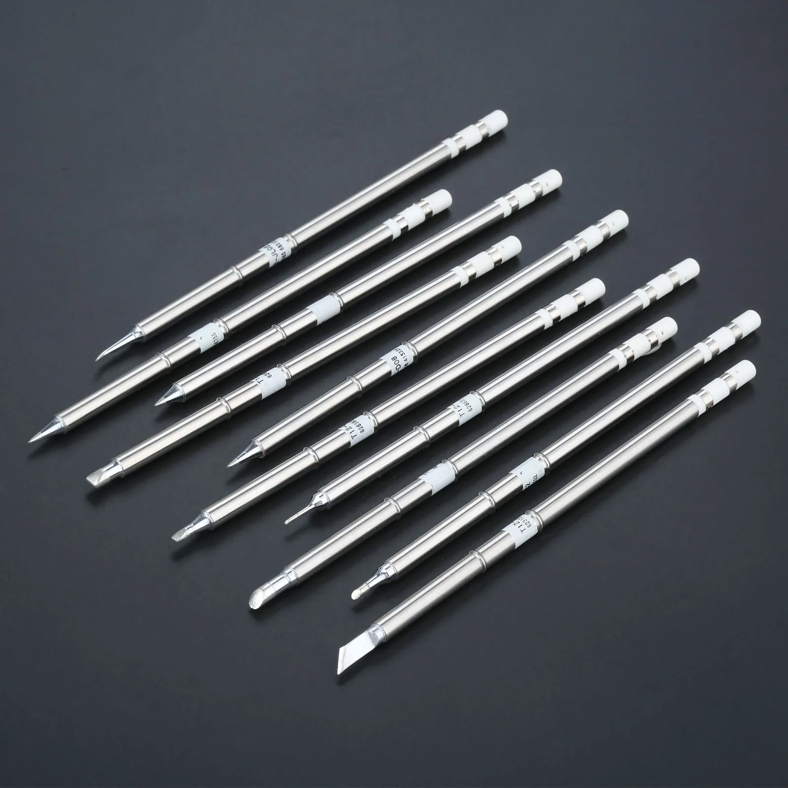 

1pc Iron Soldering Tip T12-D12/D16/D24/DL32/D52/C1/C4/CF4/BC1/BC1.5 for FX-950 FM-202 Series Soldering Rework Station Replace