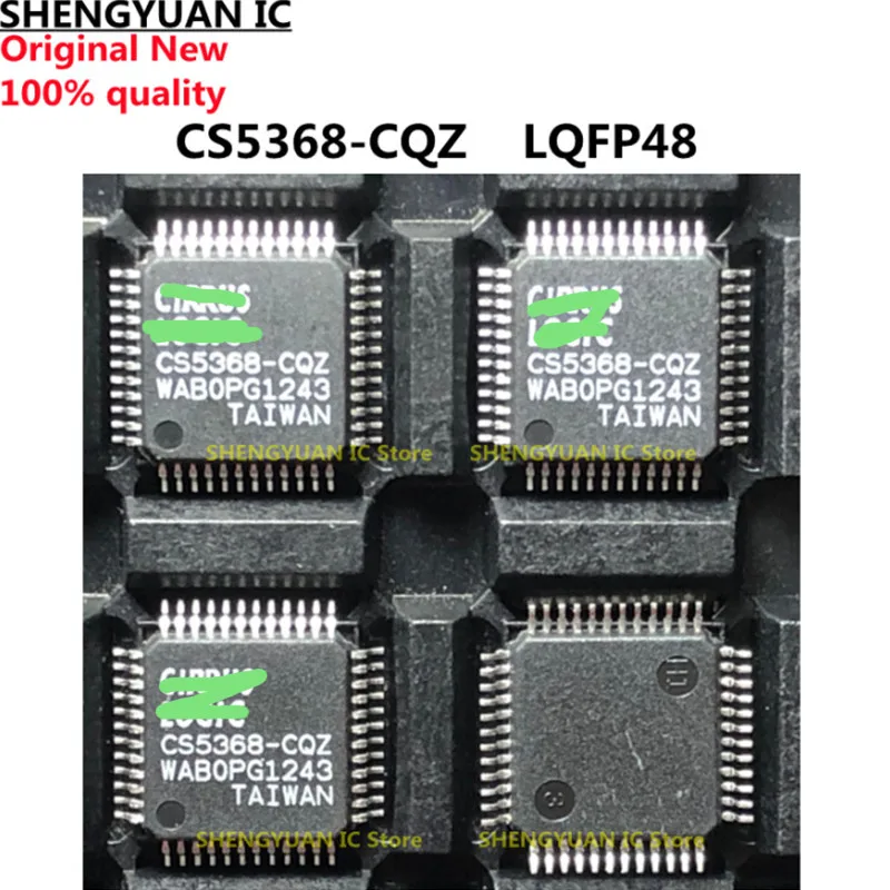 1 шт./лот CS5368-CQZ CS5368 LQFP48 114 дБ 192 кГц 8-канальный A/D конвертер 100% новый импортный