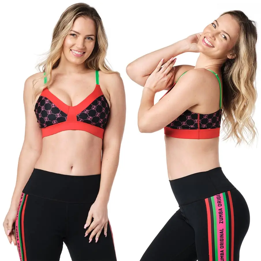 

New womens bra dancing fitness yago tops Has My Heart Scoop Bra women bra top yago bra green bra T2456